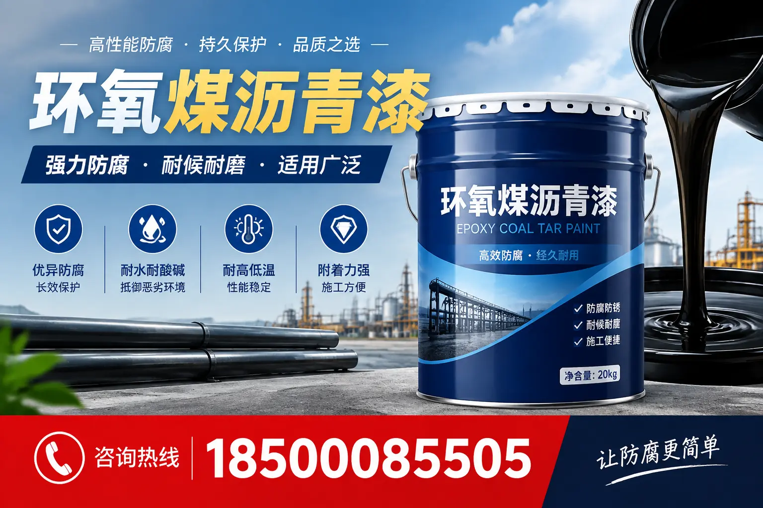 环氧煤沥青漆在不同气候条件下的表现分析，杭州适用性